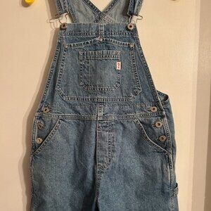 Vintage GUESS Denim Overall Shorts